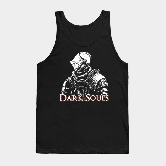 Dark Souls - Elite Knight - white Tank Top by 666hughes